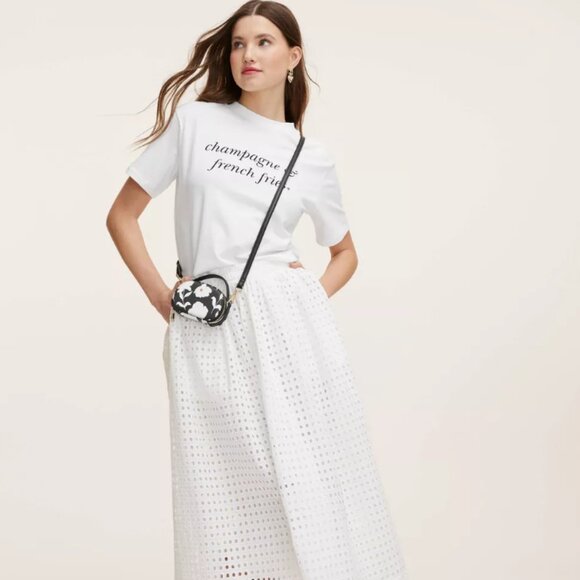 FINAL HOURS Kate Spade x Target Pink/Red Polka Dot Mini Crossbody Bag - Picture 6 of 6